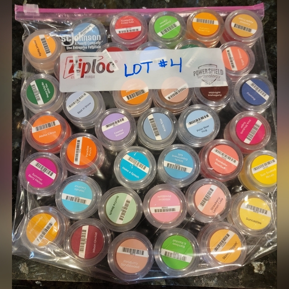 Scentsy Other - *Lot 4* Scentsy Wax Samples 36+ Per Bag